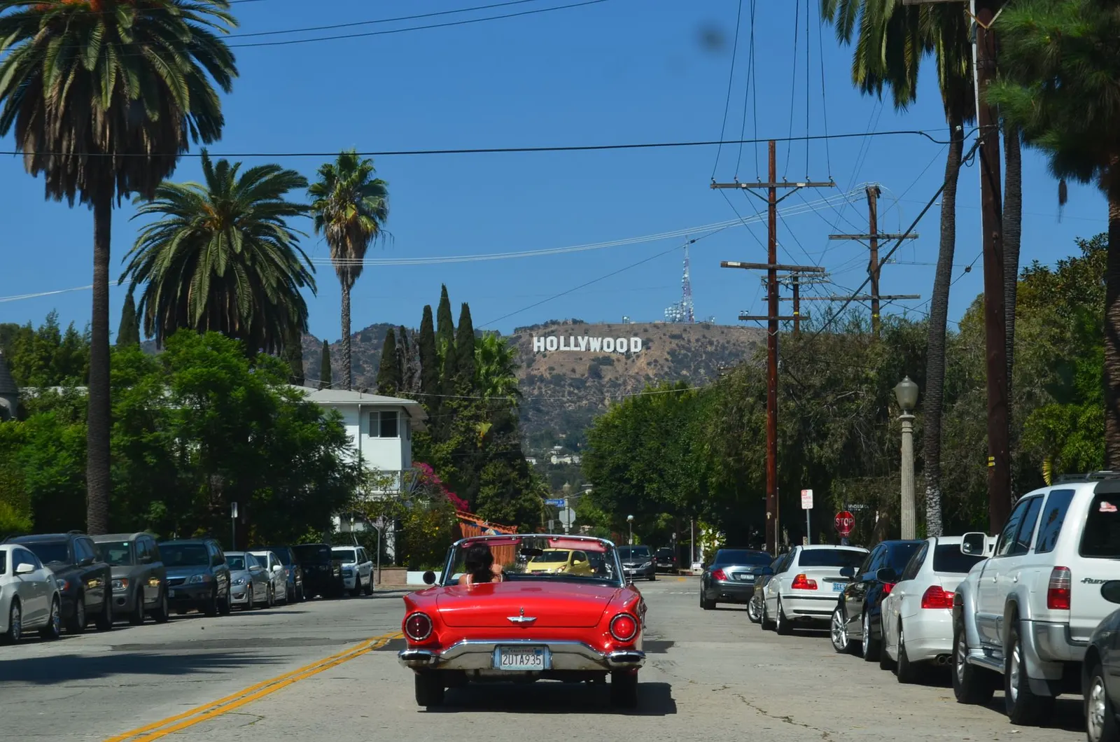 Hollywood, CA street